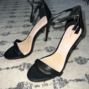 ALDO black high heels